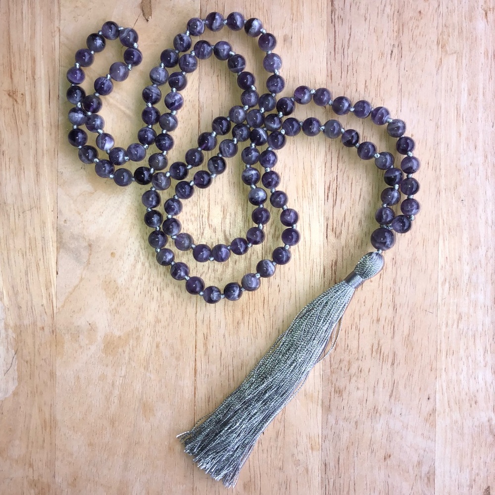 ⭐️NEW⭐️ Amethyst Mala Necklace 📿